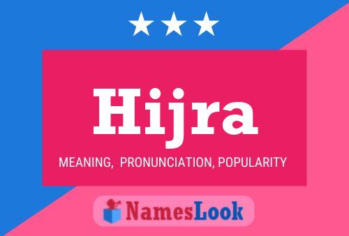 Poster del nome Hijra