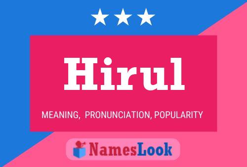 Poster del nome Hirul