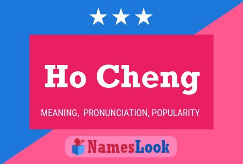 Poster del nome Ho Cheng