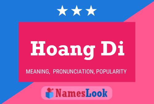 Poster del nome Hoang Di