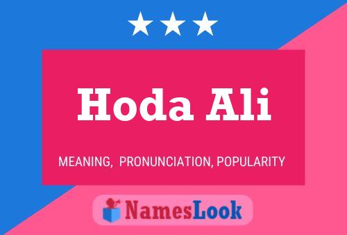 Poster del nome Hoda Ali