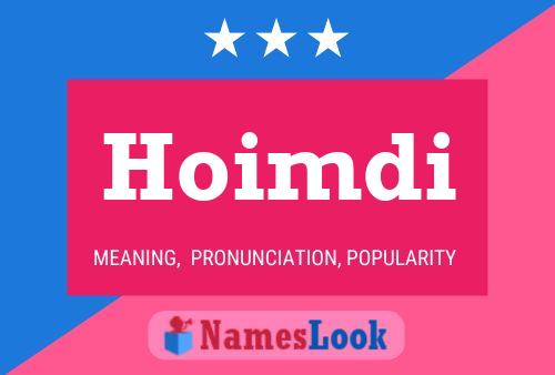 Poster del nome Hoimdi