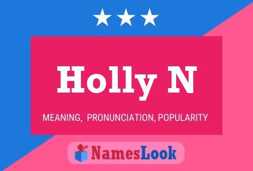 Poster del nome Holly N