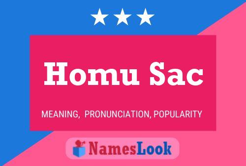 Poster del nome Homu Sac