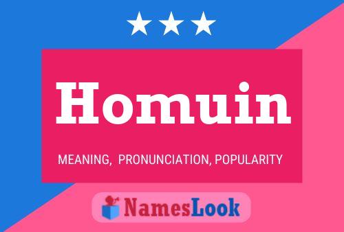 Poster del nome Homuin