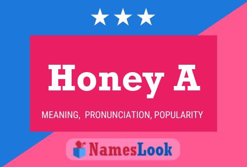 Poster del nome Honey A