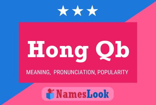 Poster del nome Hong Qb