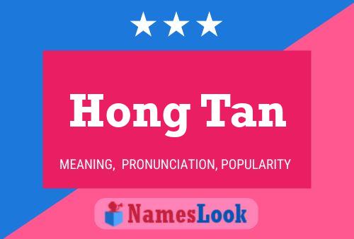 Poster del nome Hong Tan