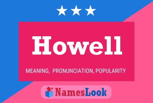 Poster del nome Howell