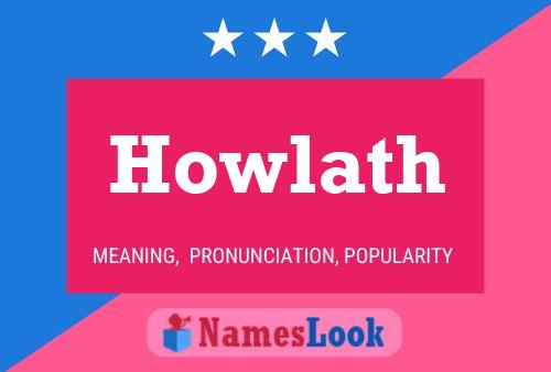 Poster del nome Howlath