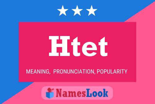 Poster del nome Htet