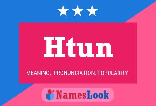 Poster del nome Htun