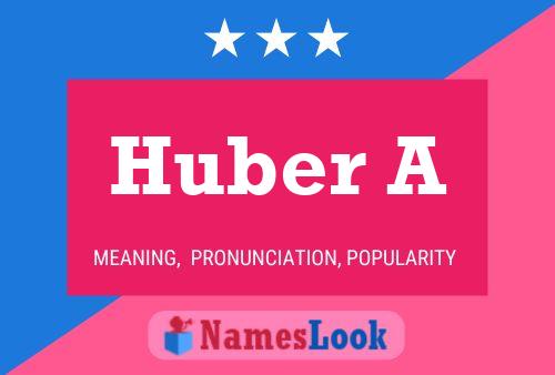 Poster del nome Huber A