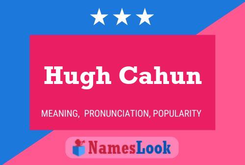 Poster del nome Hugh Cahun