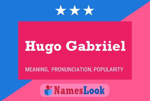 Poster del nome Hugo Gabriiel