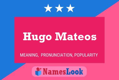 Poster del nome Hugo Mateos