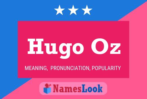 Poster del nome Hugo Oz