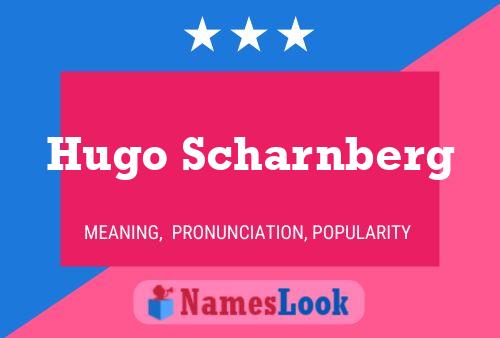 Poster del nome Hugo Scharnberg