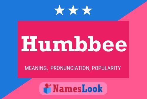 Poster del nome Humbbee