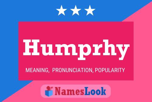 Poster del nome Humprhy