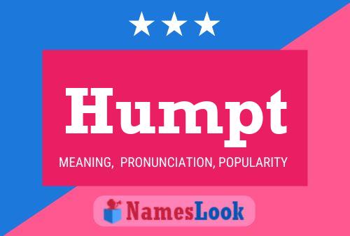 Poster del nome Humpt