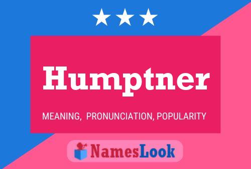 Poster del nome Humptner