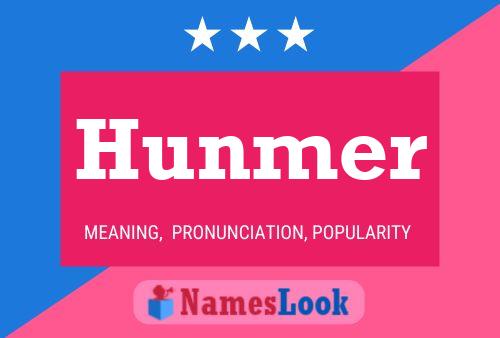 Poster del nome Hunmer