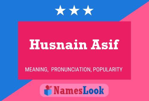 Poster del nome Husnain Asif