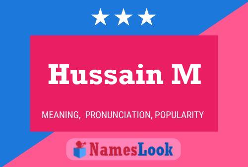 Poster del nome Hussain M