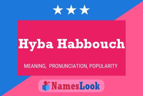 Poster del nome Hyba Habbouch