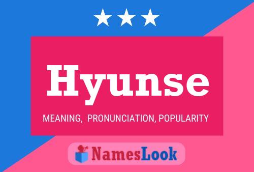 Poster del nome Hyunse