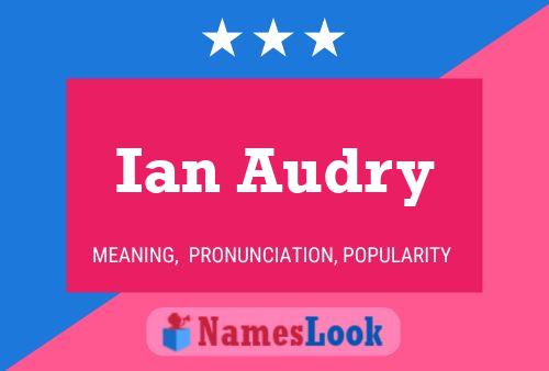 Poster del nome Ian Audry