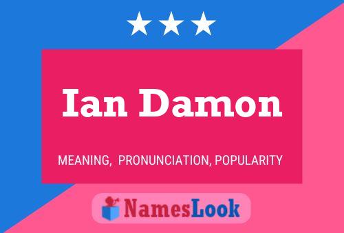 Poster del nome Ian Damon