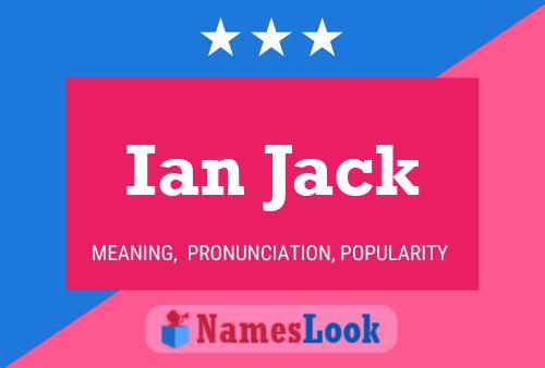 Poster del nome Ian Jack