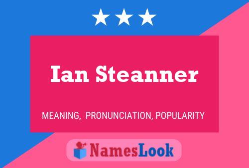 Poster del nome Ian Steanner