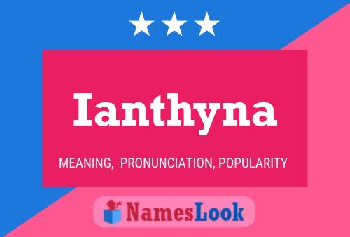 Poster del nome Ianthyna