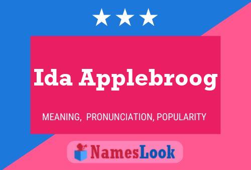 Poster del nome Ida Applebroog