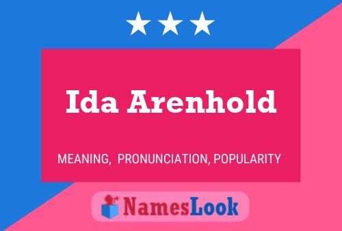 Poster del nome Ida Arenhold