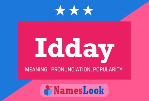 Poster del nome Idday