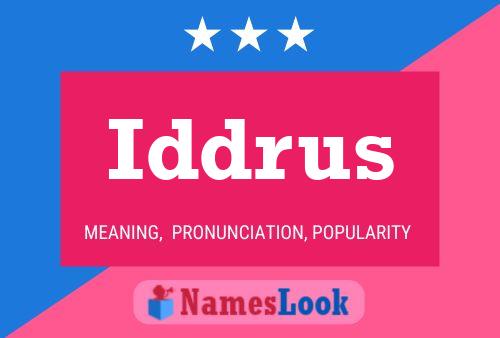 Poster del nome Iddrus