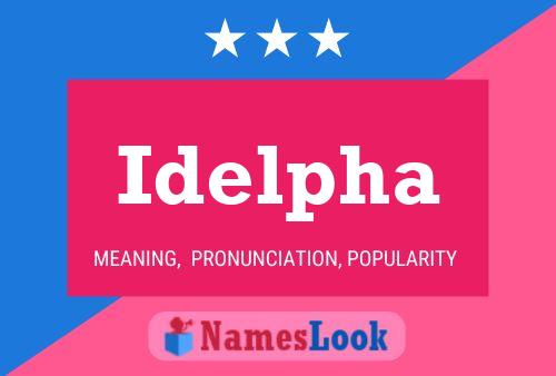 Poster del nome Idelpha