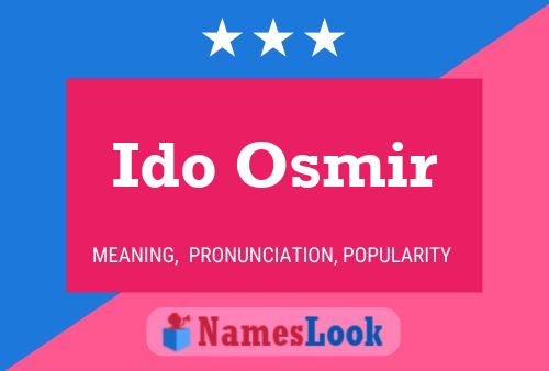 Poster del nome Ido Osmir