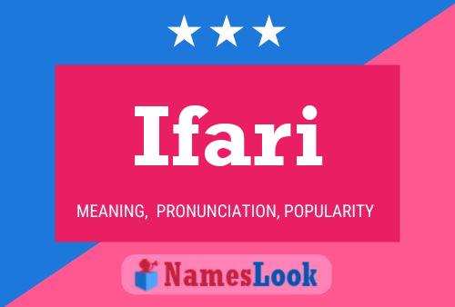 Poster del nome Ifari