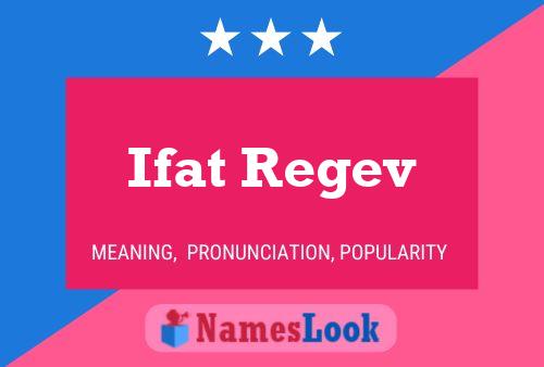 Poster del nome Ifat Regev