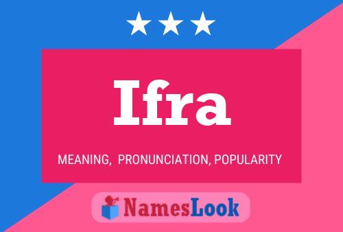 Poster del nome Ifra