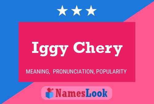 Poster del nome Iggy Chery