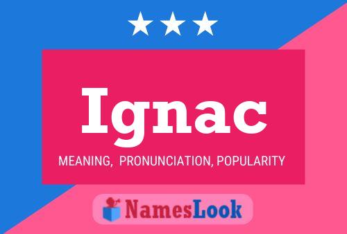 Poster del nome Ignac