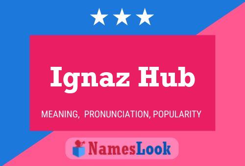 Poster del nome Ignaz Hub