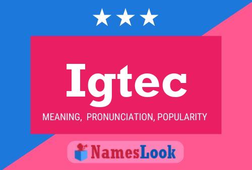 Poster del nome Igtec