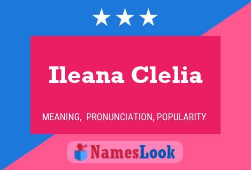 Poster del nome Ileana Clelia